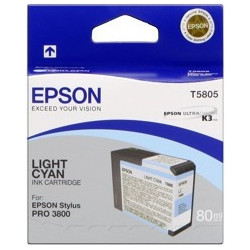 Epson oryginalny ink / tusz C13T580500, light cyan, 80ml, Epson Stylus Pro 3800 - 1