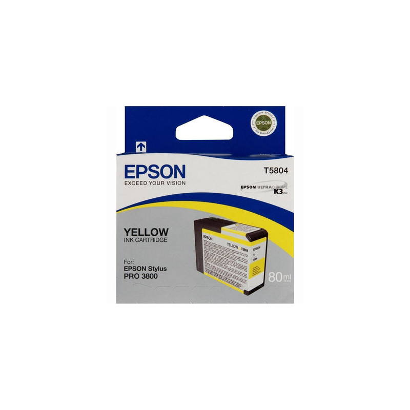 Epson oryginalny ink / tusz C13T580400, yellow, 80ml, Epson Stylus Pro 3800 - 1
