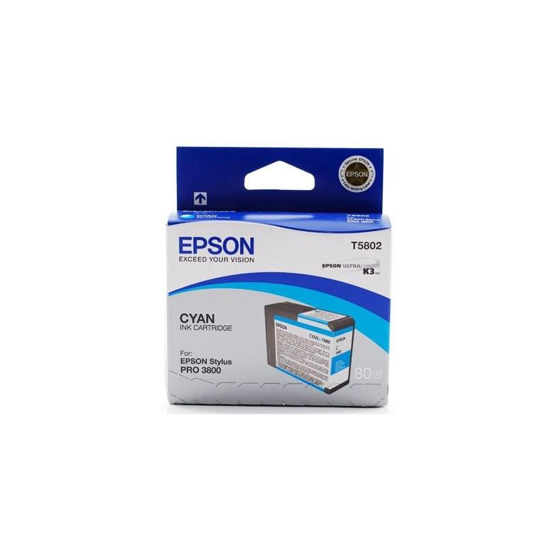 Epson oryginalny ink / tusz C13T580200, cyan, 80ml, Epson Stylus Pro 3800 - 1
