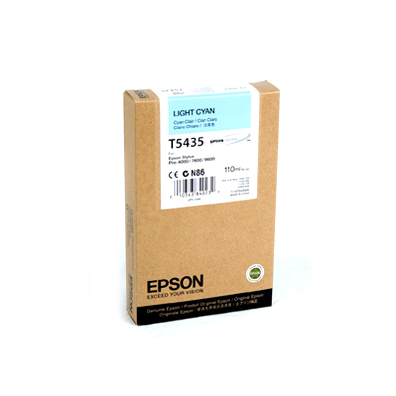 Epson oryginalny ink / tusz C13T543500, light cyan, 110ml, Epson Stylus Pro 7600, 9600, PRO 4000 - 1