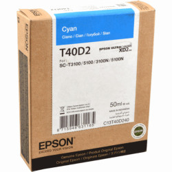 Epson oryginalny ink / tusz C13T40D240, cyan, 50ml, Epson SC-T3100, SC-T5100 - 1