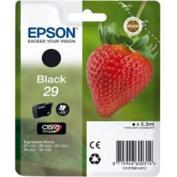 Epson oryginalny ink / tusz C13T29814022, T29, black, 5,3ml, Epson Expression Home XP-235,XP-332,XP-335,XP-432,XP-435 - 1