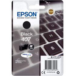 Epson oryginalny ink / tusz C13T07U140, black, 2600s, 41.2ml, Epson WF-4745 - 1
