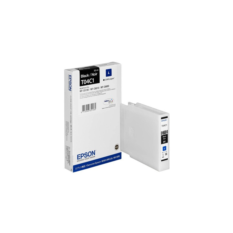 Epson oryginalny ink / tusz C13T04C140, black, Epson WF-C81xx, WF-C86xx - 1