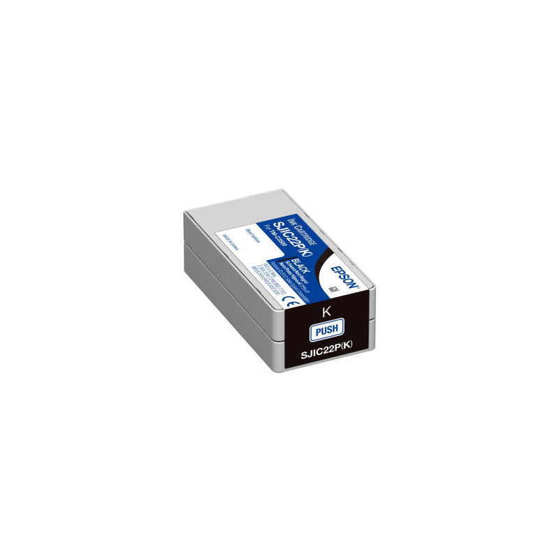 Epson oryginalny ink / tusz C33S020601, z black, SJIC22P(K), Epson ColorWorks C3500 - 1