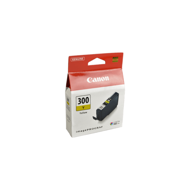 Canon oryginalny ink / tusz PFI300Y, yellow, 14,4ml, 4196C001, Canon imagePROGRAF PRO-300 - 1