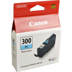 Canon oryginalny ink / tusz PFI300PC, photo cyan, 14,4ml, 4197C001, Canon imagePROGRAF PRO-300 - 1