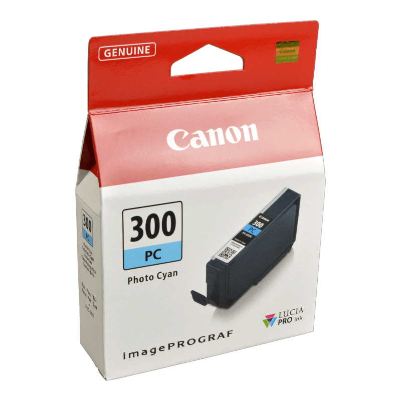 Canon oryginalny ink / tusz PFI300PC, photo cyan, 14,4ml, 4197C001, Canon imagePROGRAF PRO-300 - 1
