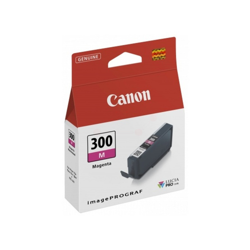 Canon oryginalny ink / tusz PFI300M, magenta, 14,4ml, 4195C001, Canon imagePROGRAF PRO-300 - 1