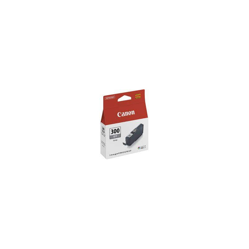 Canon oryginalny ink / tusz PFI300GY, grey, 14,4ml, 4200C001, Canon imagePROGRAF PRO-300 - 1