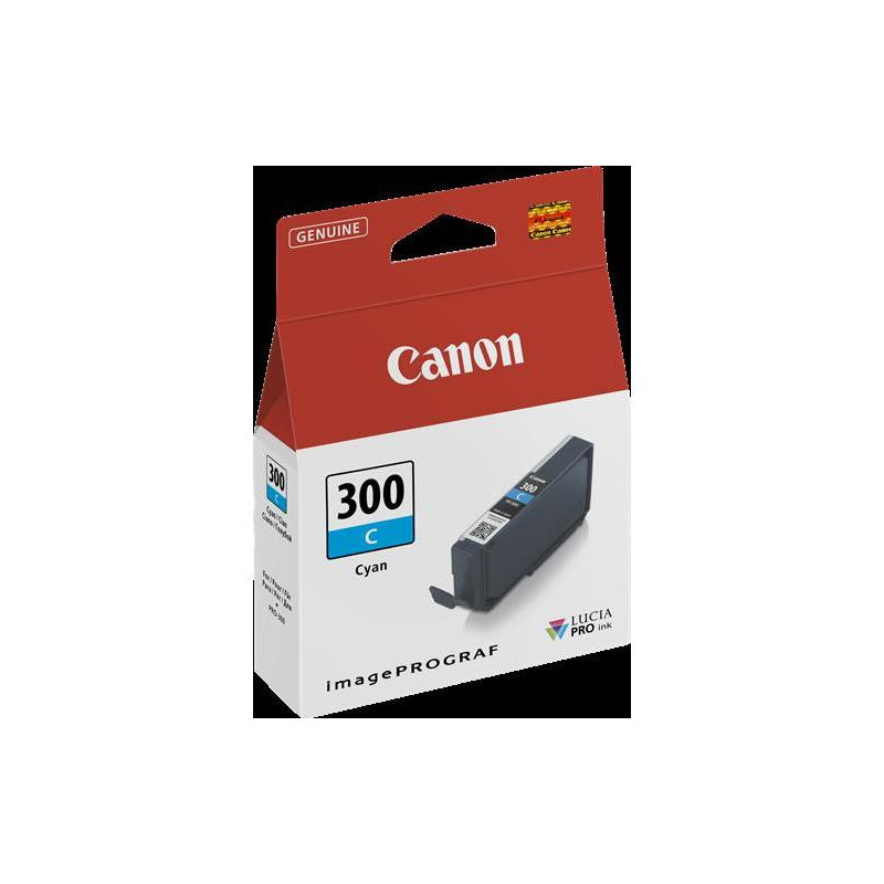 Canon oryginalny ink / tusz PFI300C, cyan, 14,4ml, 4194C001, Canon imagePROGRAF PRO-300 - 1