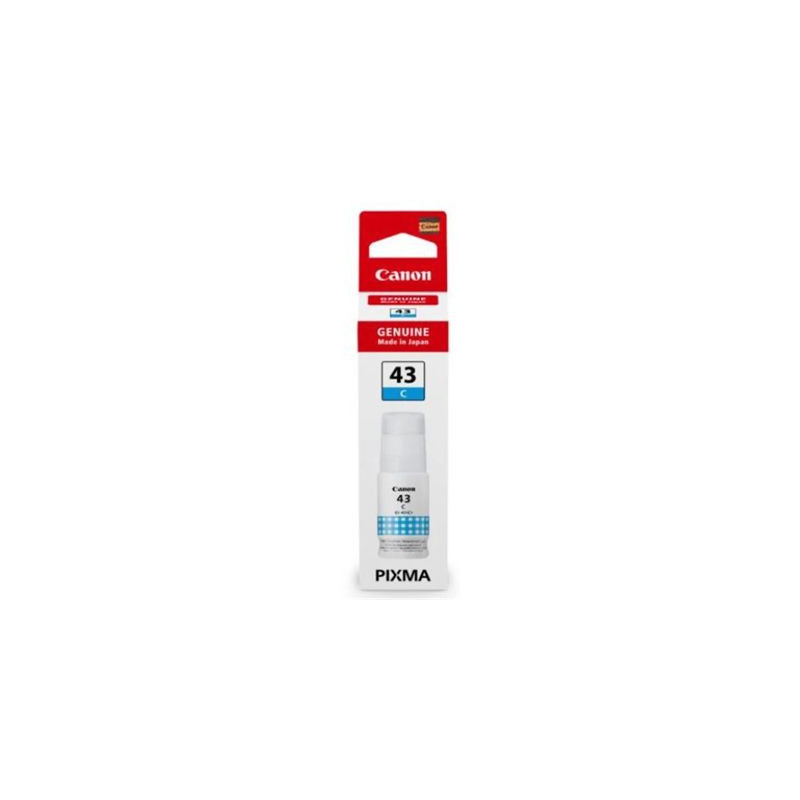Canon oryginalny ink / tusz GI-43 C, cyan, 3700s, 4672C001, Canon Pixma G540, G640 - 1