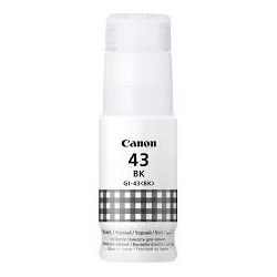 Canon oryginalny ink / tusz GI-43 Bk, black, 8000s, 4698C001, Canon Pixma G540, G640 - 1