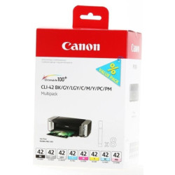 Canon oryginalny ink / tusz CLI-42 8inks Multi Pack, CMYK, 6384B010, Canon 8-pack Pixma Pro-100 - 1