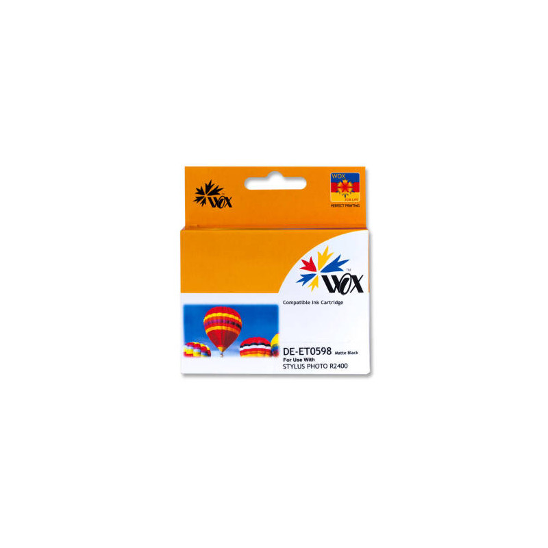 Tusz Wox Matte Black Epson T0598 zamiennik C13T05984010 - 1