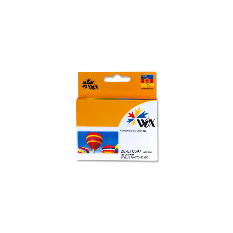 Tusz Wox Light Black Epson T0597 zamiennik C13T05974010 - 1