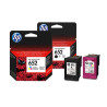 ZESTAW TUSZY HP 652 CZARNY+ KOLOR F6V25AE i F6V24AE - 1
