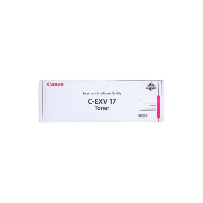Canon oryginalny toner CEXV17, magenta, 36000s, 0260B002, Canon iR-C4x80i, O - 1