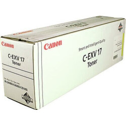 Canon oryginalny toner CEXV17, yellow, 36000s, 0259B002, Canon iR-C4x80i, O - 1