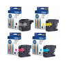Zestaw 4x Brother LC529XL BK LC525XL CMY - 1