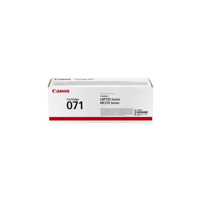 Canon originální toner 071, black, 1200str., 5645C002, Canon MF272dw,, 275dw, LBP122dw, O - 1
