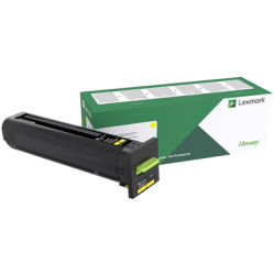 Lexmark oryginalny toner 82K2HY0, yellow, 17000s, high capacity, return, Lexmark CX820de,CX820dtfe,CX825de,CX825dte,CX825dtfe,C 