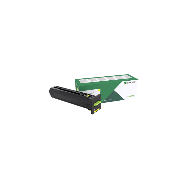 Lexmark oryginalny toner 82K2HY0, yellow, 17000s, high capacity, return, Lexmark CX820de,CX820dtfe,CX825de,CX825dte,CX825dtfe,C 