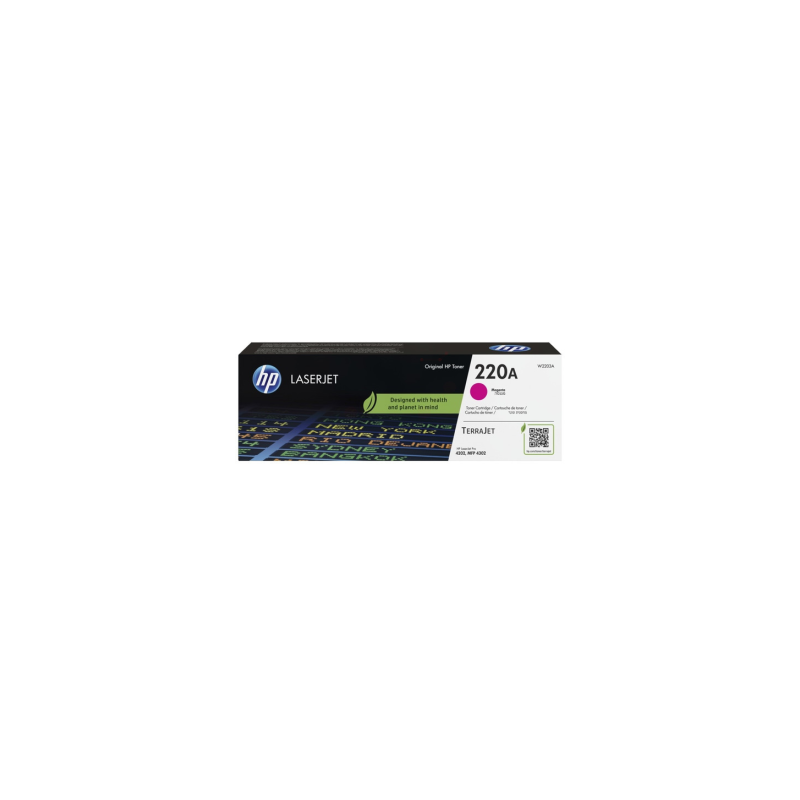 HP 220A Magenta Original LaserJet Toner Cartridge - 1