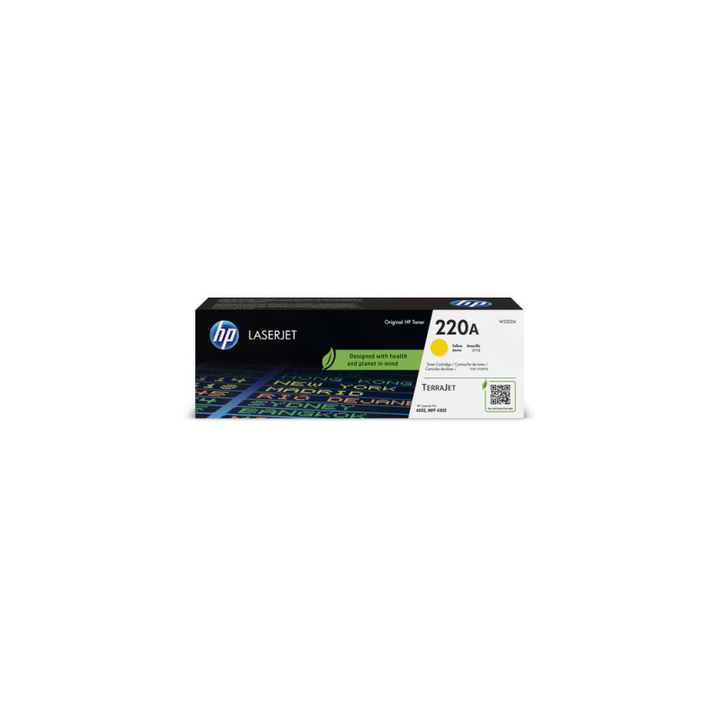 HP 220A Yellow Original LaserJet Toner Cartridge - 1