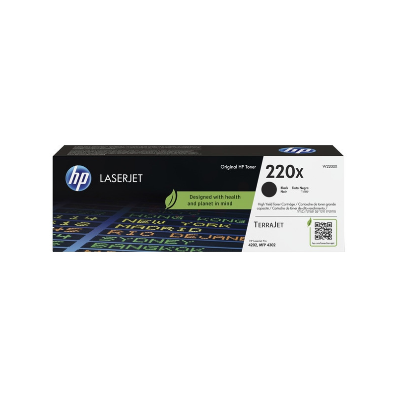 HP 220X Black Original LaserJet Toner Cartridge - 1
