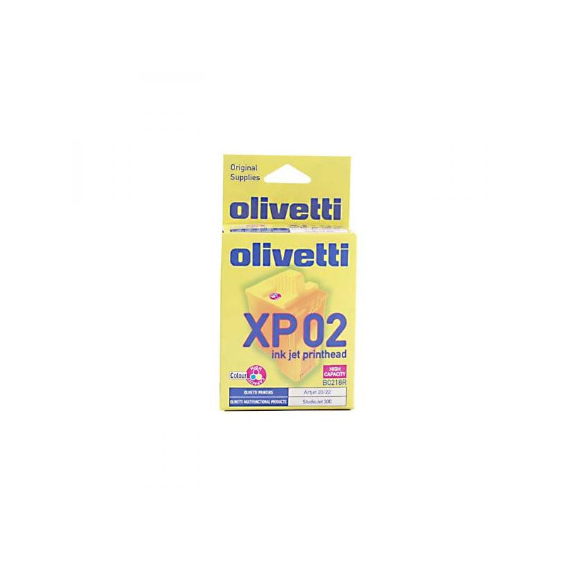 Olivetti oryginalny głowica drukująca B0218, color, 460s, Olivetti ArtJet 20, 22, Studio Jet 300, XP02 - 1