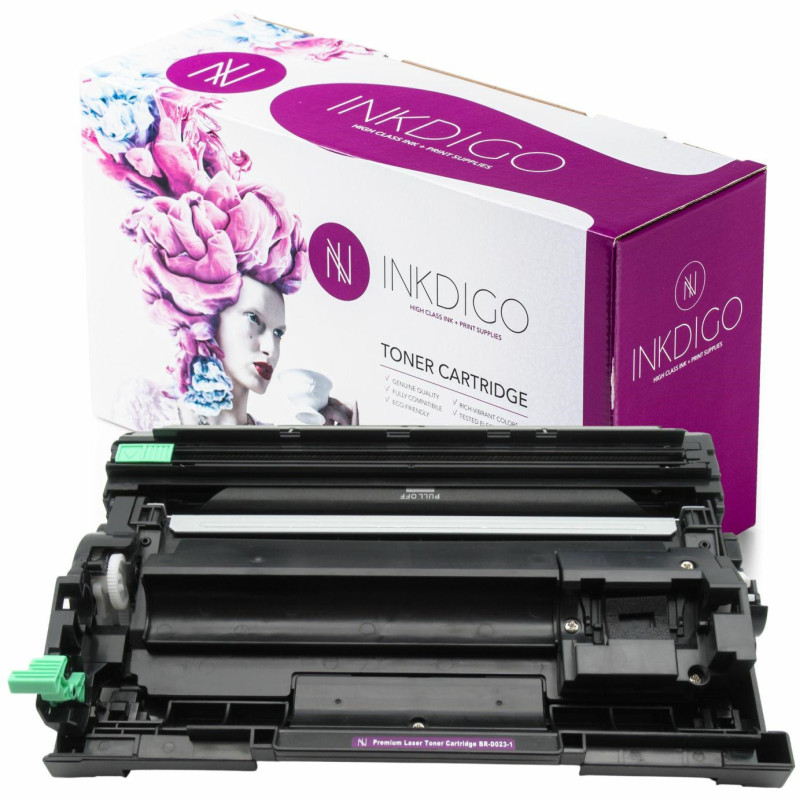 Moduł INKDIGO do BROTHER DR B023 Black - 1