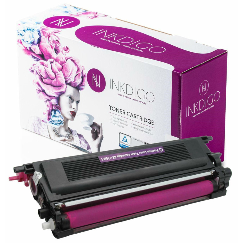Toner INKDIGO do BROTHER TN 130 Magenta - 1