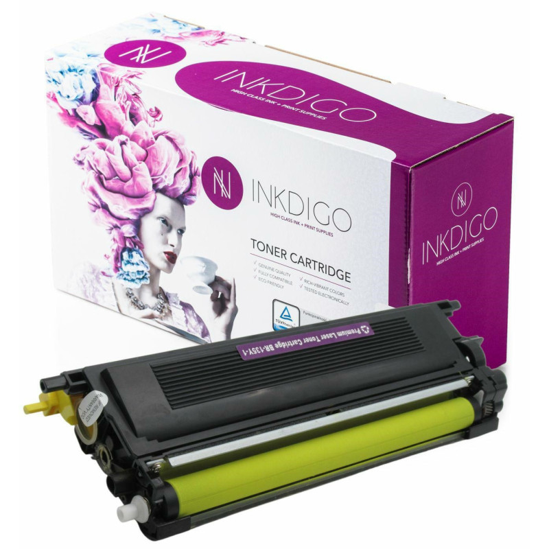Toner INKDIGO do BROTHER TN 130 Yellow - 1