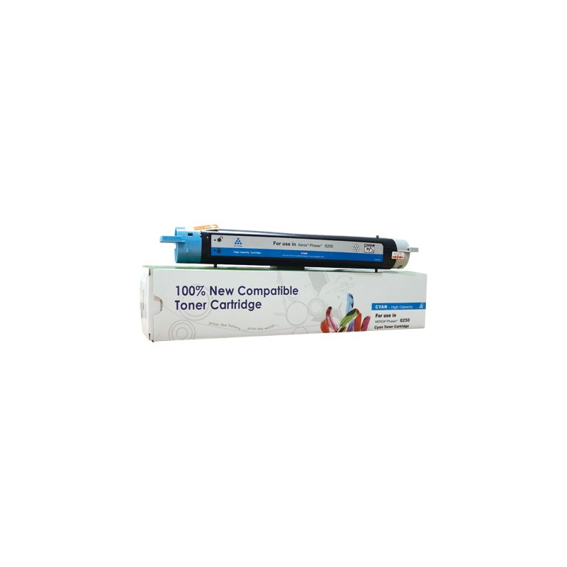 Toner Cartridge Web Cyan Xerox 6250 zamiennik 106R00672