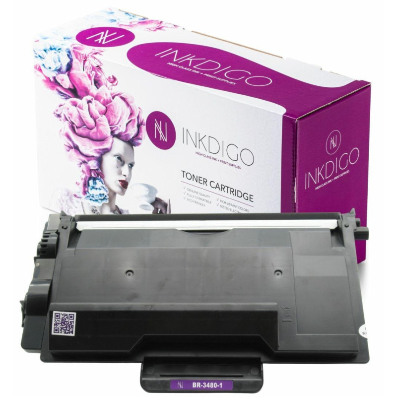 Toner INKDIGO do BROTHER TN 3480 Black - 1