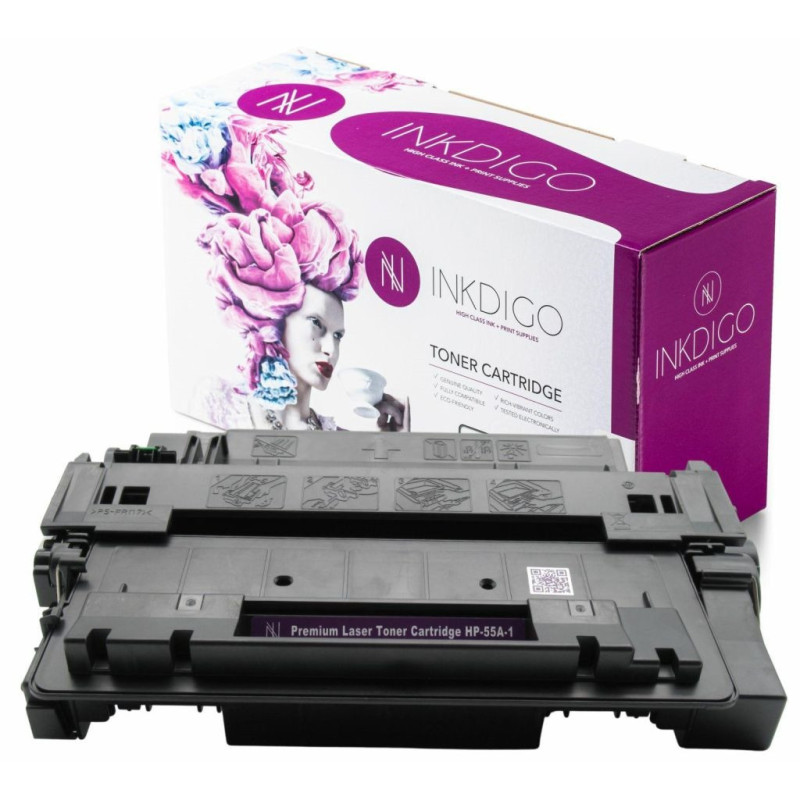 Toner INKDIGO do HP CE 255A Black - 1