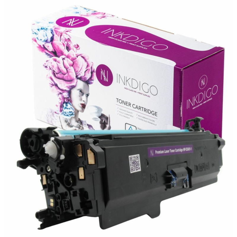 Toner INKDIGO do HP CE 401A Cyan - 1
