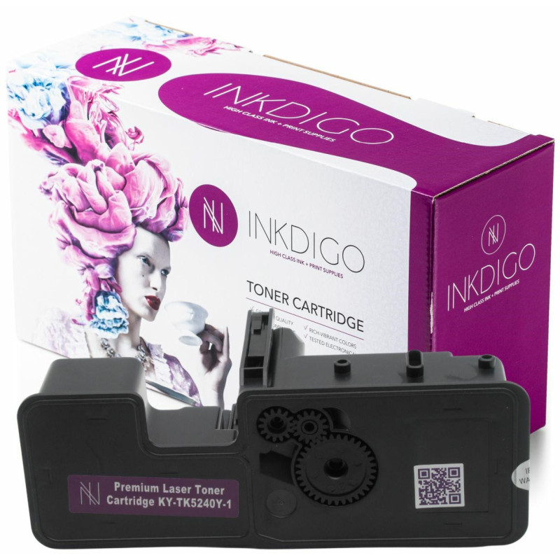 Toner INKDIGO do KYOCERA TK 5240 Yellow - 1