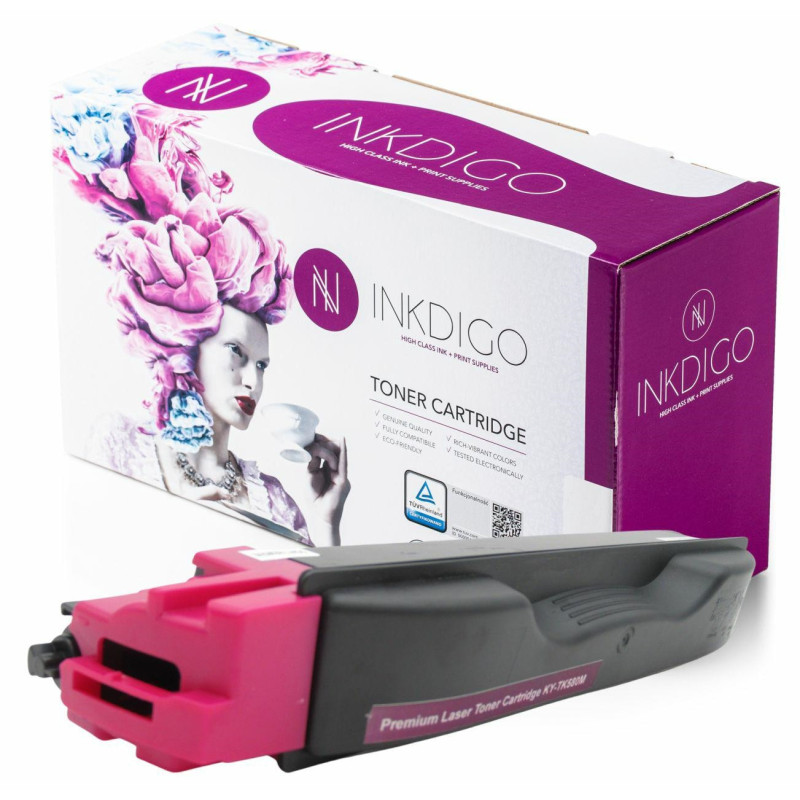 Toner INKDIGO do KYOCERA TK 580 Magenta - 1