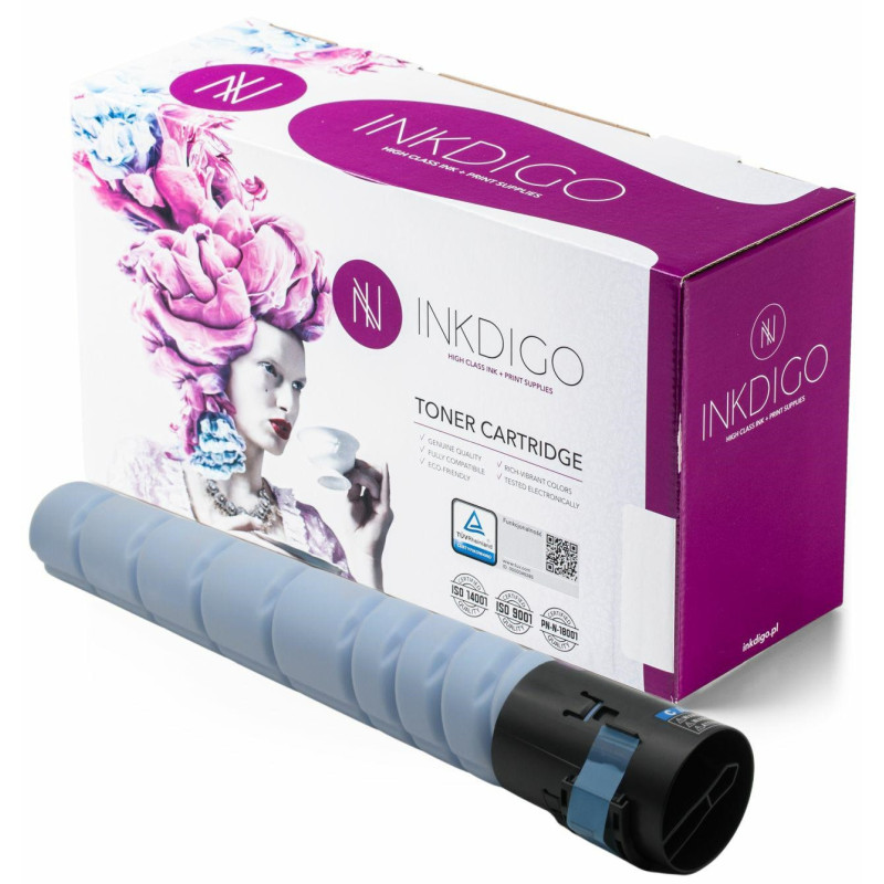 Toner INKDIGO do MINOLTA TN 321 Cyan - 1