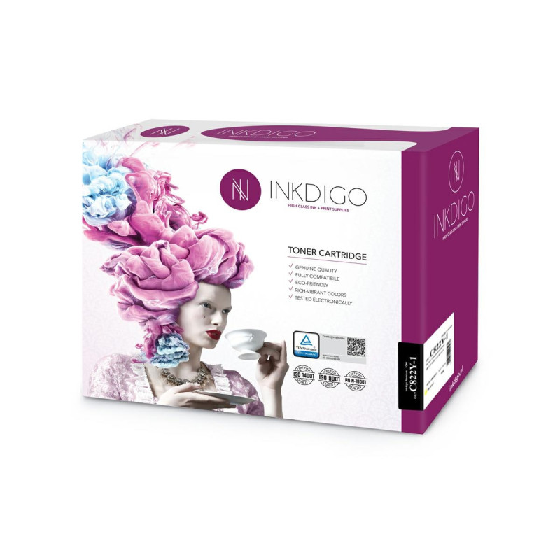 Toner INKDIGO do OKI C 822 7.3K Yellow - 1