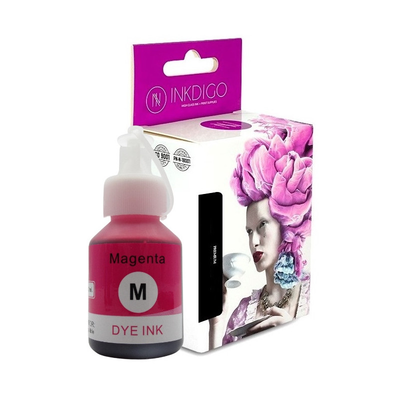 Tusz INKDIGO do BROTHER BT5000 Magenta P - 1