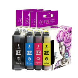 Tusz INKDIGO do BROTHER LC 123 Multibox - 1