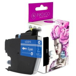 Tusz INKDIGO do BROTHER LC 3213 XL Cyan - 1