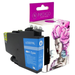 Tusz INKDIGO do BROTHER LC 3237 XL Cyan - 1