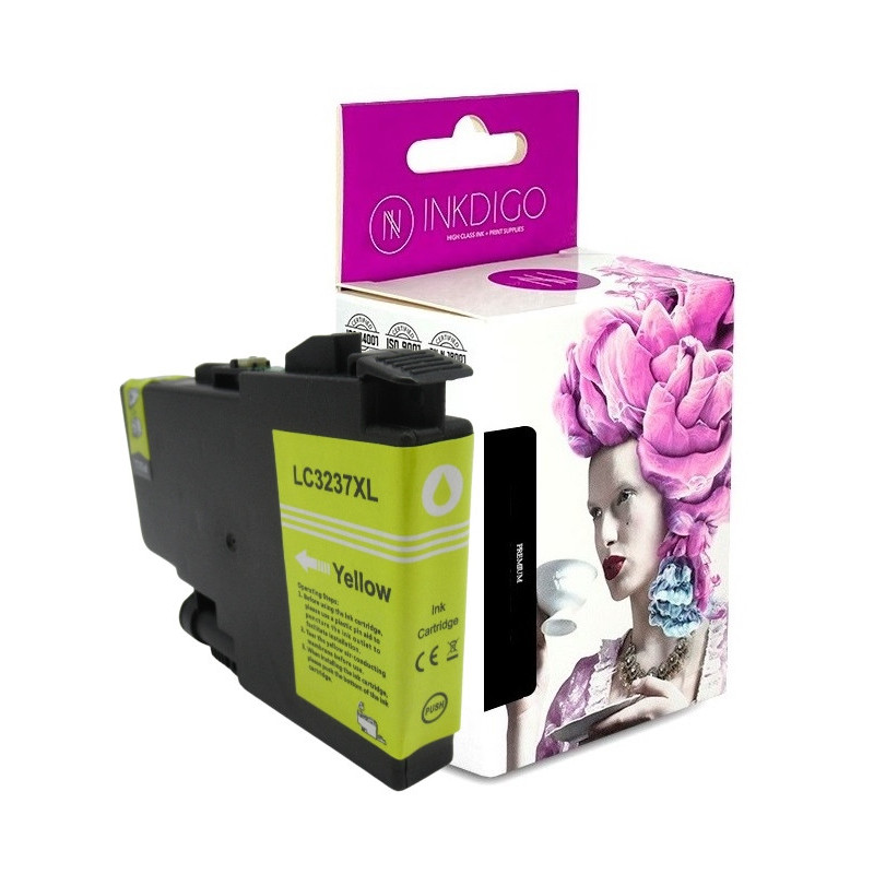 Tusz INKDIGO do BROTHER LC 3237 XL Yello - 1