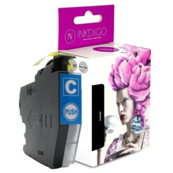 Tusz INKDIGO do BROTHER LC 3619 XL Cyan - 1