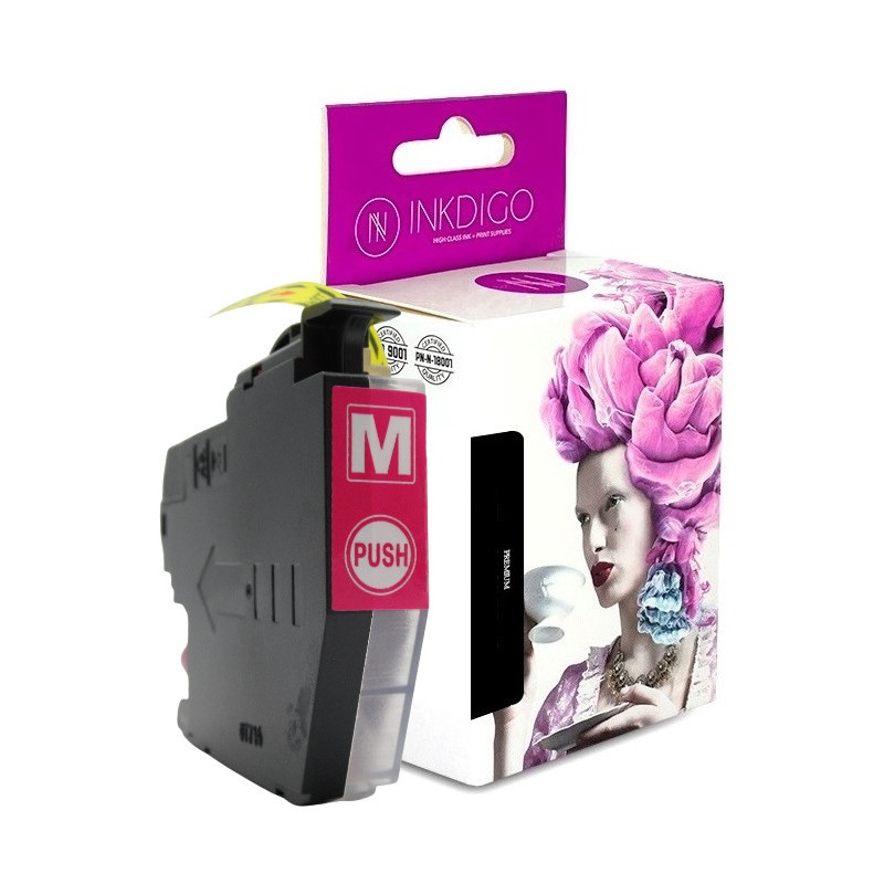 Tusz INKDIGO do BROTHER LC 3619 XL Magenta - 1