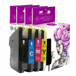 Tusz INKDIGO do BROTHER LC 980 Multibox - 1